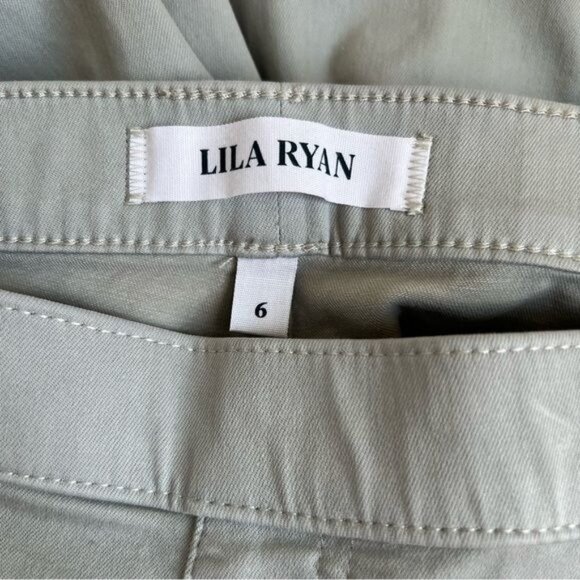 LILA RYAN Pull On Wide Leg Crop Trouser - 6 - Picture 6 of 8